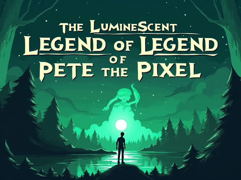 The Luminescent Legend of Pete the Pixel